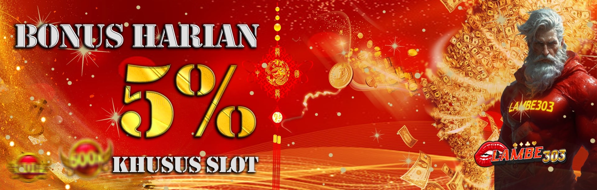 BONUS HARIAN 5%